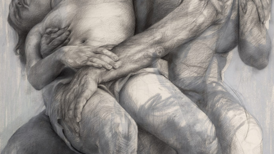 Compass, 2013. Private collection © Jenny Saville, Courtesy Gagosian